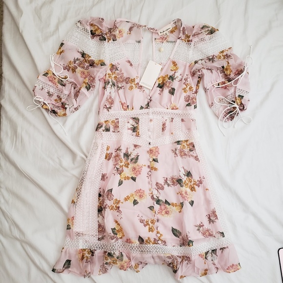 Sold For Love & Lemons Isadora dress NWT - Picture 3 of 5